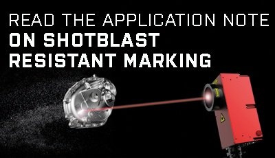 Read Application Note on Shotblast Resistant Marking