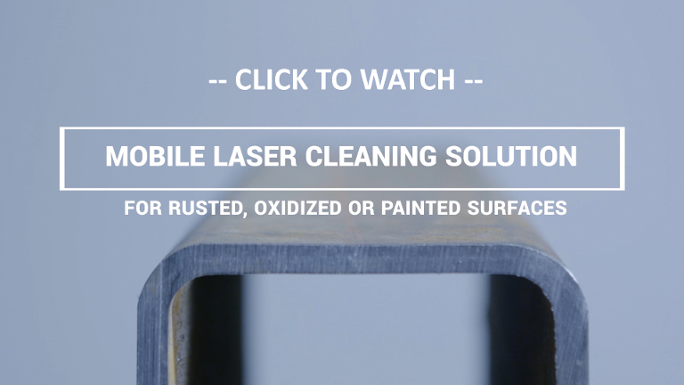 Click here to watch video of Laserax's mobile laser cleaning system