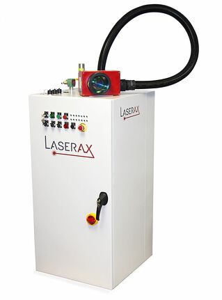 Cabinet for laser source and controllers