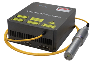 An ytterbium-doped pulsed fiber laser