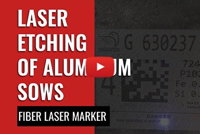 Laser Marking Aluminum Sows