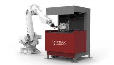 Laserbeschriftungs-Maschine mit automatisierter Tür