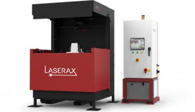 Machine de nettoyage laser avec portes automatisées