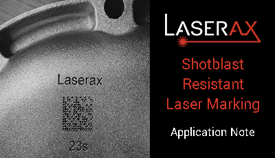 Application Note: Shotblast Resistant Laser Marking