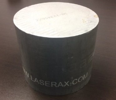 Laser marked identifier on a 3D surface