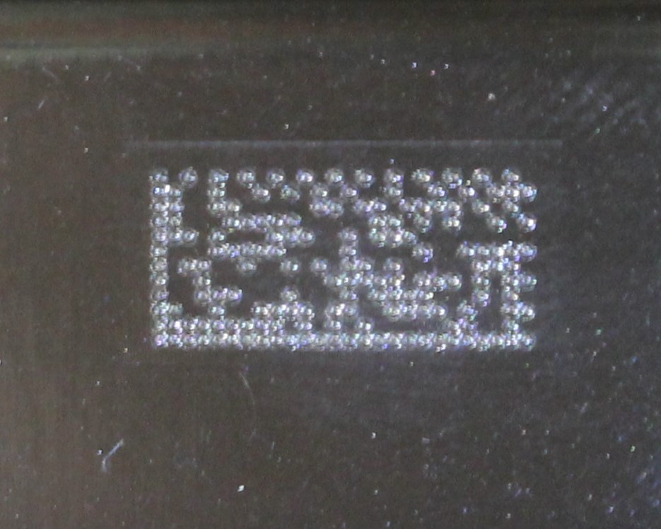 e-coating resistant laser marking (after)