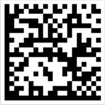 Figure 1: Example of Data Matrix Code with Laserax’s website address (https://www.laserax.com) encoded in it.