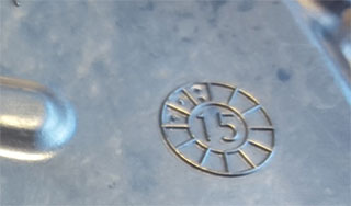 Figure 4: Direct mold marking and punch