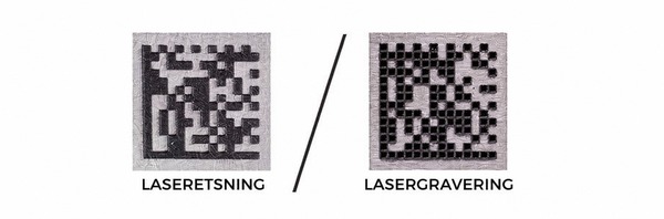 Laseretsning vs lasergravering