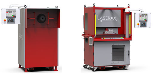 Figure 25: Left: Open Air System, Right: Rotary Table Workstation