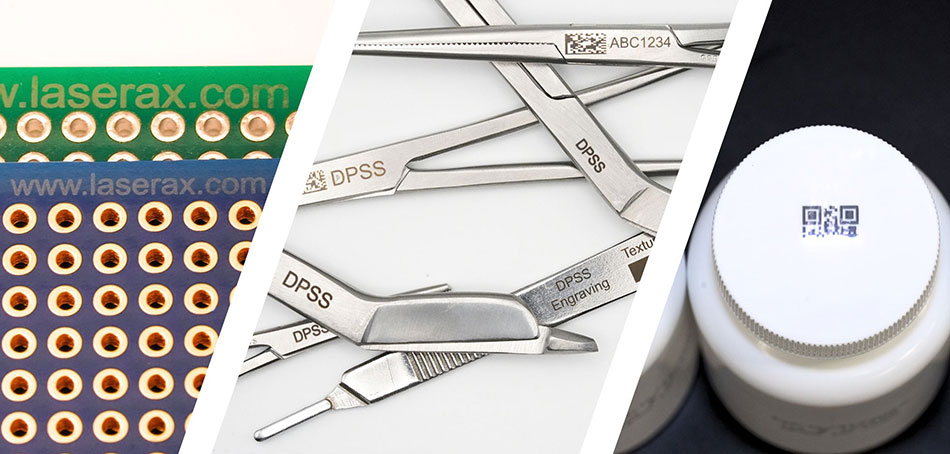 Uv laser marking applications