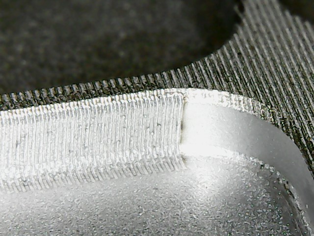 Linear finish on molybdenum