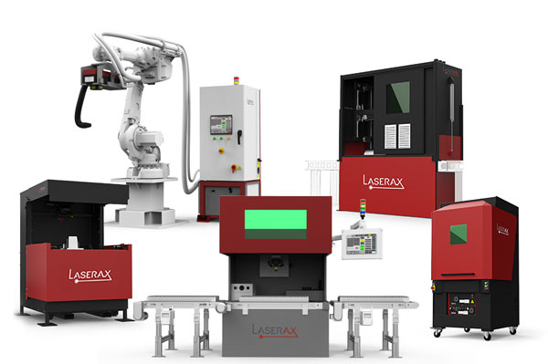 Laser cleaning machines grouped