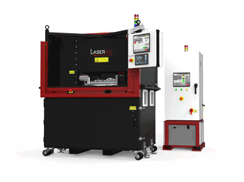 Rotary laser cleaning workstation