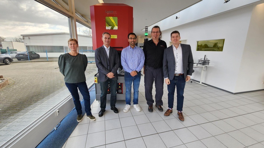View Inside Laserax New European Office
