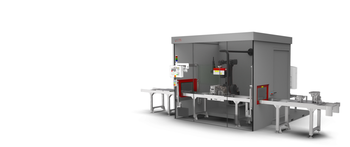 Robot Laser Cleaning Machine Open