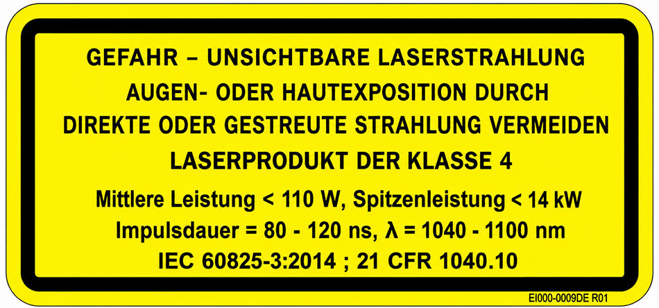 Laserklassen Und Lasersicherheit