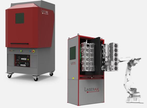 産業用ファイバレーザーシステムを搭載したレーザーマーカー | Laserax
