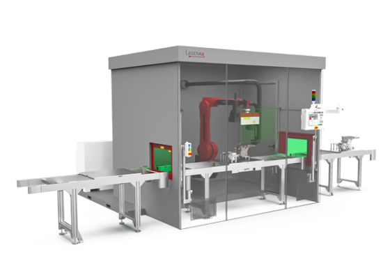 Robot Laser Cleaning Machine