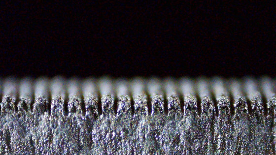 Laser Texturing Cross Section
