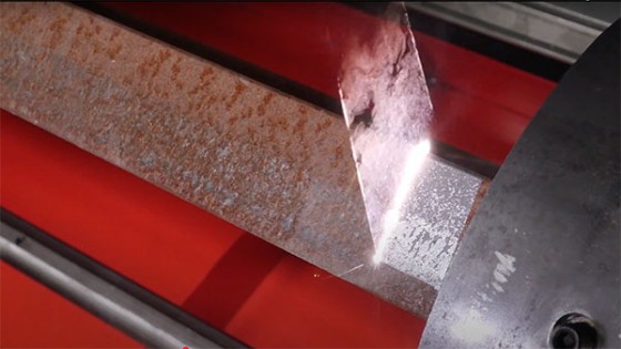 Laser Rust Removal Metal Shaft