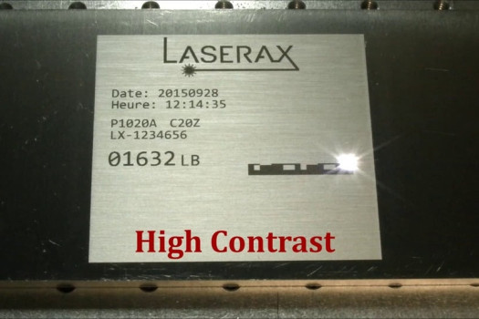 Laser Makring Alluminium