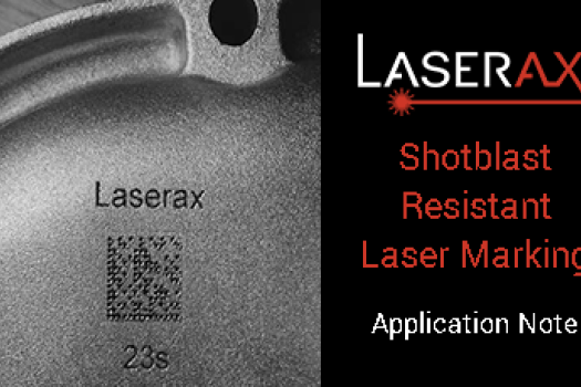 Shotblast Resistant Laser Marking Laserax