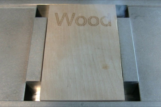 Marquage laser sur bois