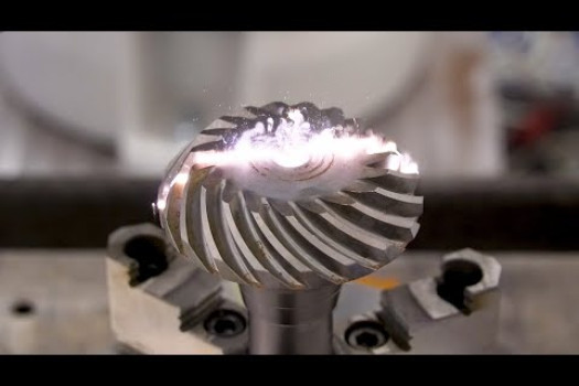Pinions & Ring Gears: Phosphate Coating Removal & Laser Marking