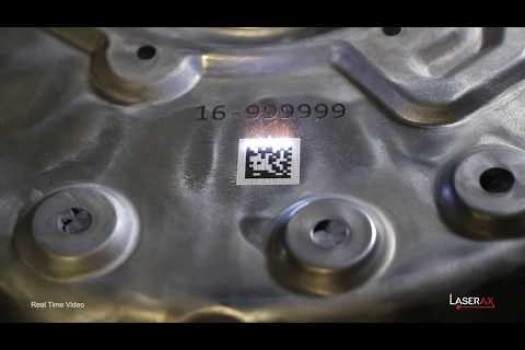 Die Casting Laser Direct Part Marking on Aluminum | Laserax