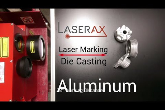 Laser Marking Aluminum Die-Cast with Vision System | Laserax