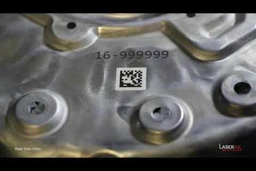 Laser Direct Part Marking on Aluminum Die Casting