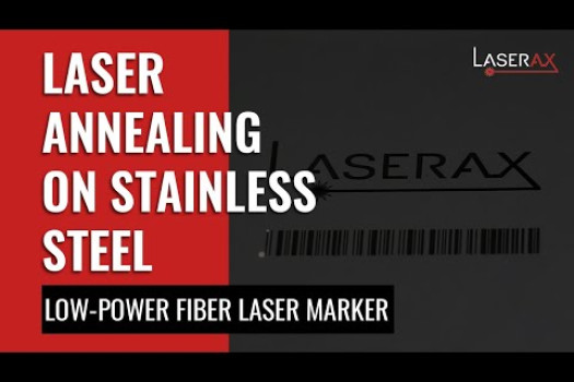 Laser Annealing on Stainless Steel with Fiber Laser