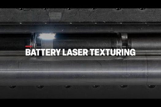 Battery Laser Texturing