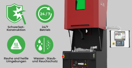 Robuster und ergonomischer Industriebau